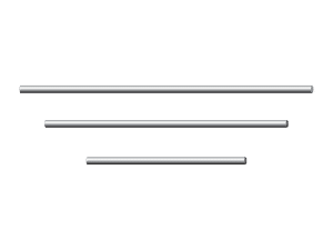 Different Length Mandrels with PTFE beading